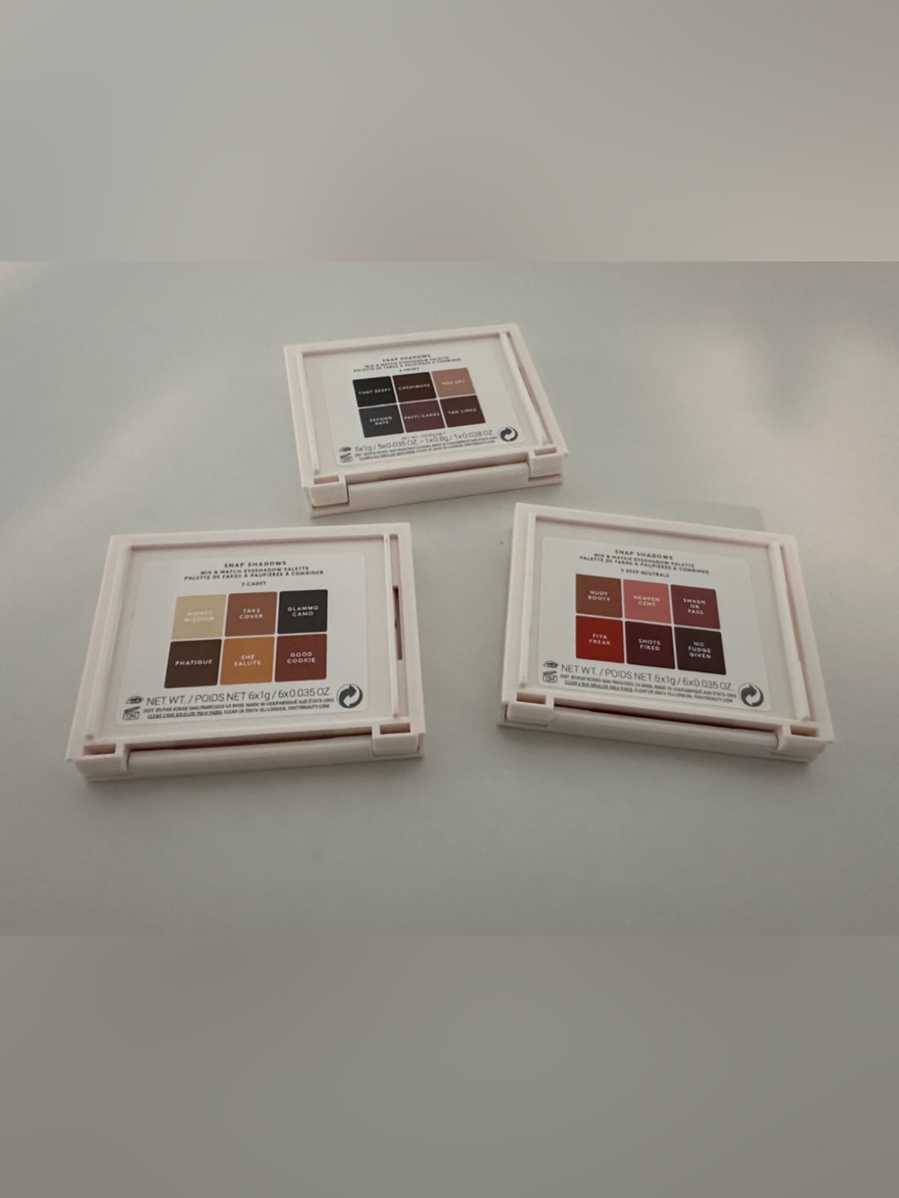 Fenty Beauty Mini Eyeshadow Trio - Cadet, Smoky Deep Neutrals - Picture 3 of 16